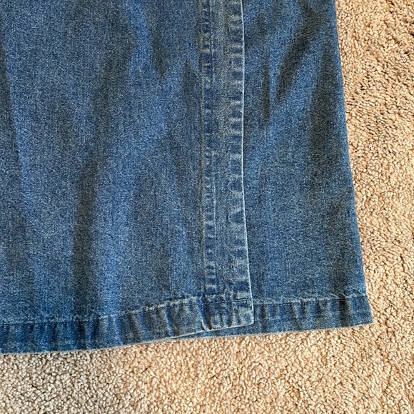 Ruff hewn vintage denim midi skirt - Picture 4 of 8